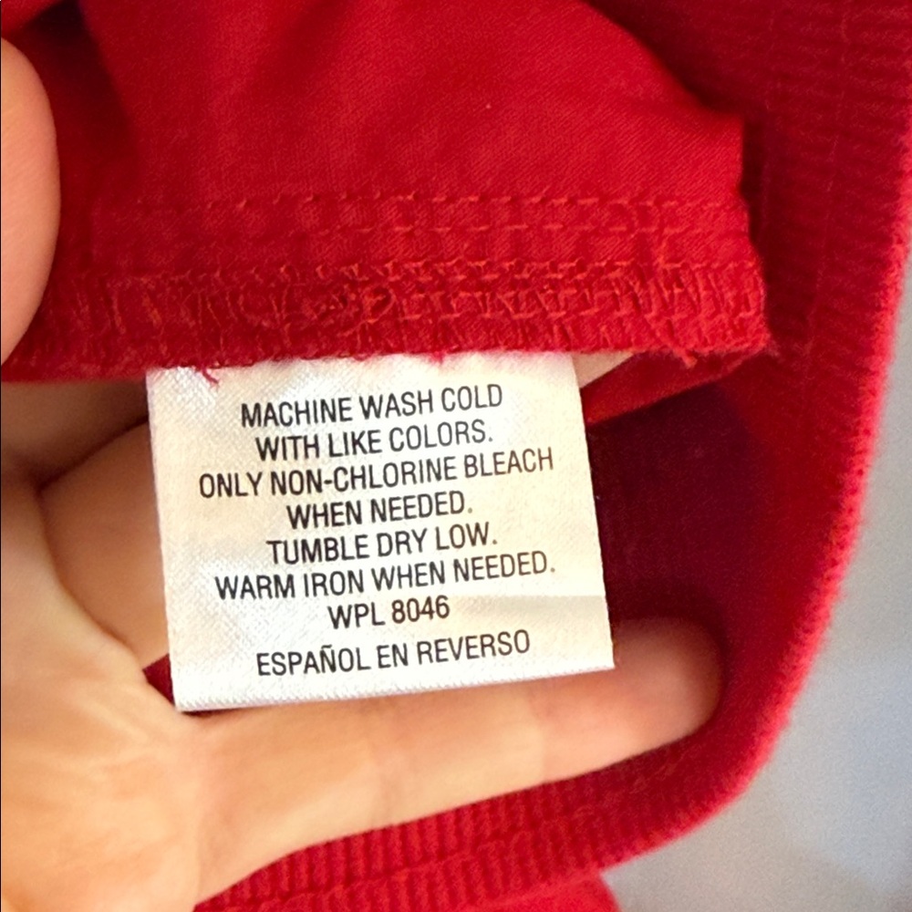 Style & Co. Sporty Red Shorts - Picture 4 of 4